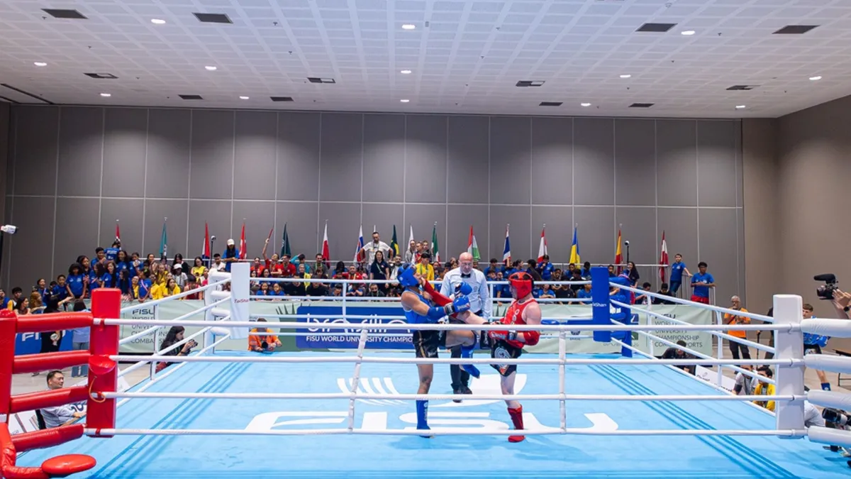 Muaythai encerra com grandes campeões no Brasília 2026 FISU World University Championship Combat Sports