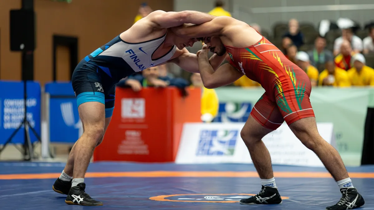 Campeões do Wrestling no Brasília 2026 FISU World University Championship Combat Sports 